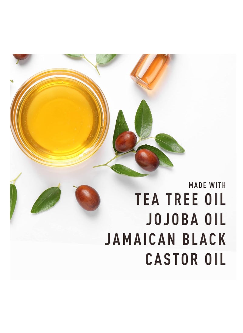 Bevel Essentials 3-in-1 Hair & Scalp Styling Oil for Curly Hair with Tea Tree Oil, Jojoba Oil, and Jamaican Black Castor Oil, 3.4 fl oz (Packaging May Vary)