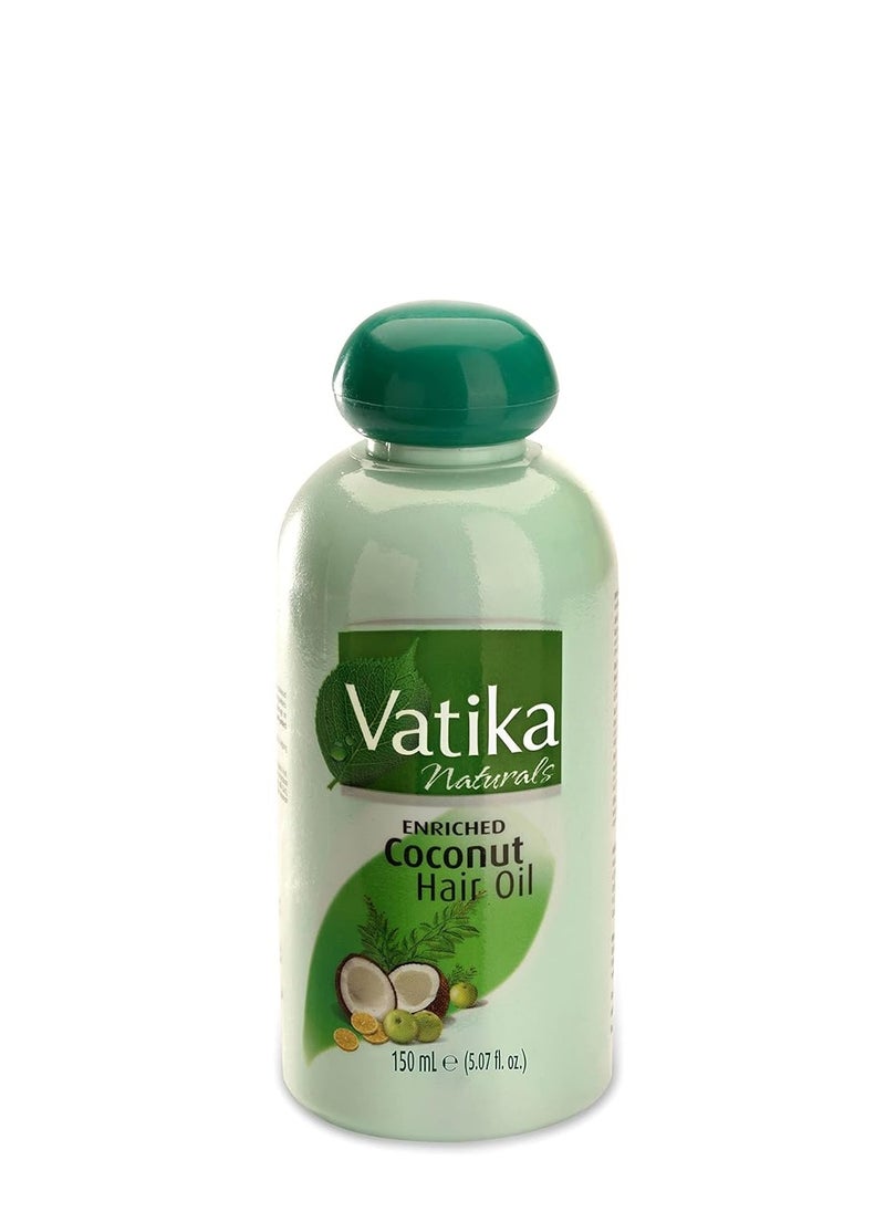 DABUR Vatika Enriched Coconut Hair Oil with Lemon Henna Amla 150ml