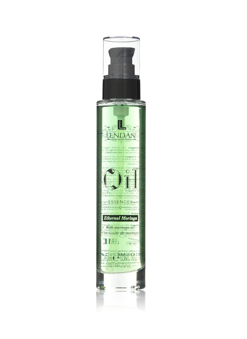 Lendan - Hair Oil with Moringa Oil - 100ml - Hair Serum - Hair Rejuvenator - Hydrates, Nourishes and Brings Strength to Hair