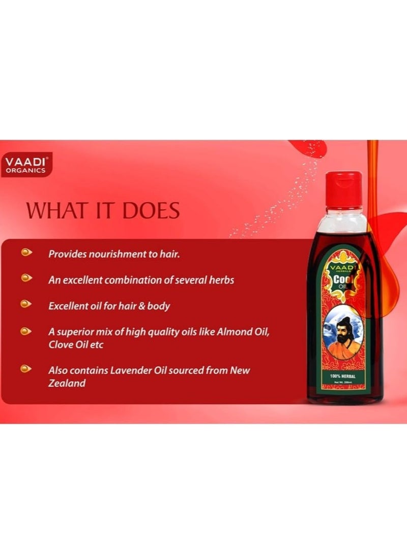 Cool Oil(Body and Hair) with Triphla & Almond (200ml) (1)