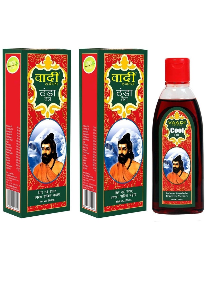 Cool Oil(Body and Hair) with Triphla & Almond (200ml) (1)