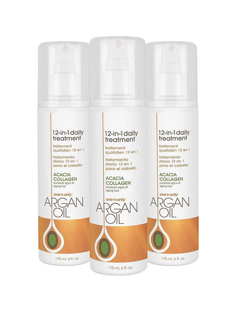 One N Only Argan Oil 12-in-1 Daily Treatment 6oz (3 Pack)