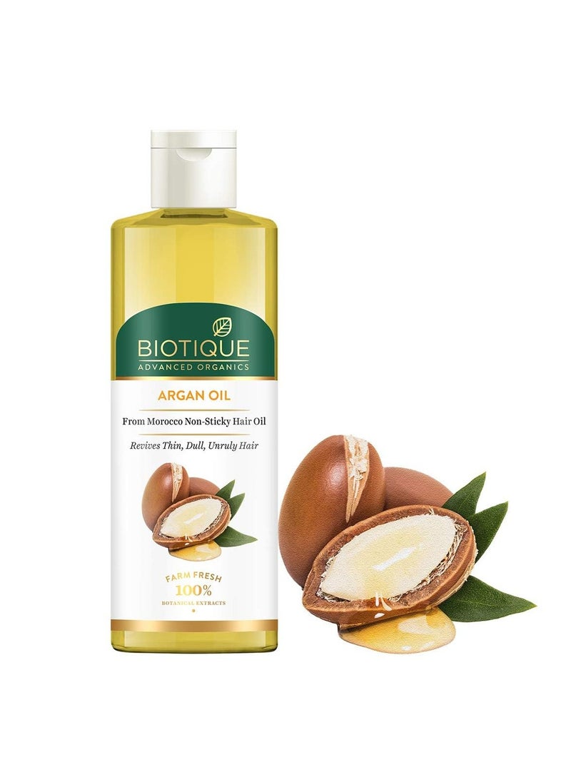 Biotique Argan oil from morocco Hair oil 200ml