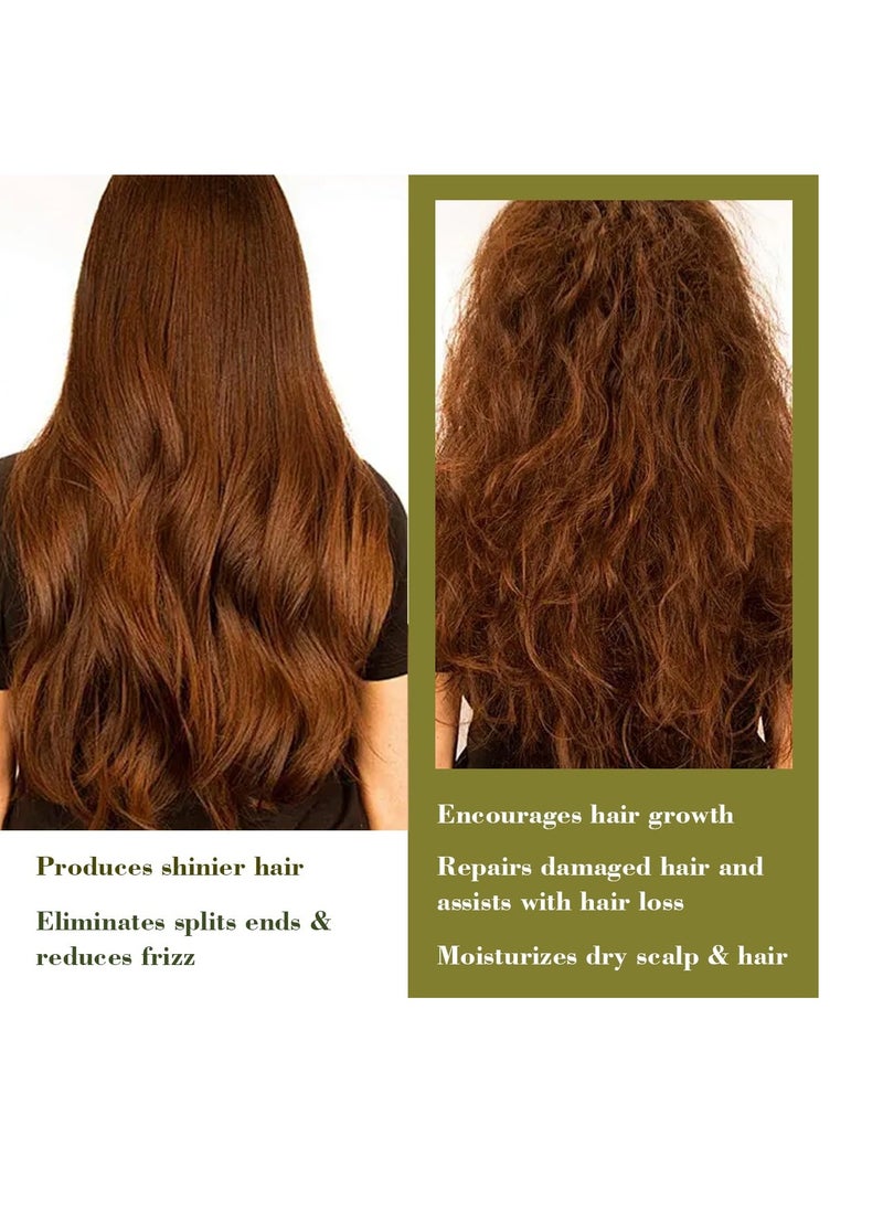 Batana Oil - Promotes Hair Growth, 100% Natural Ingredients Pure raw Batana Butter for Women & Men - 3.53 oz, Strengthen Hair & Scalp