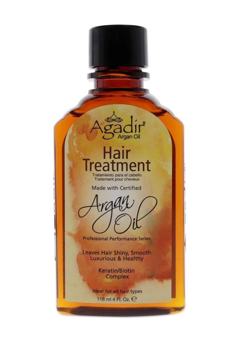 AGADIR Argan Oil Hair Treatment, 4 Fl Oz (Pack of 1)