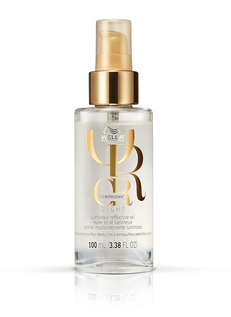 Wella Professionals Oil Reflections Luxury Hair Oil, For Glossy Hair and Smooth Finish, For All Hair Types