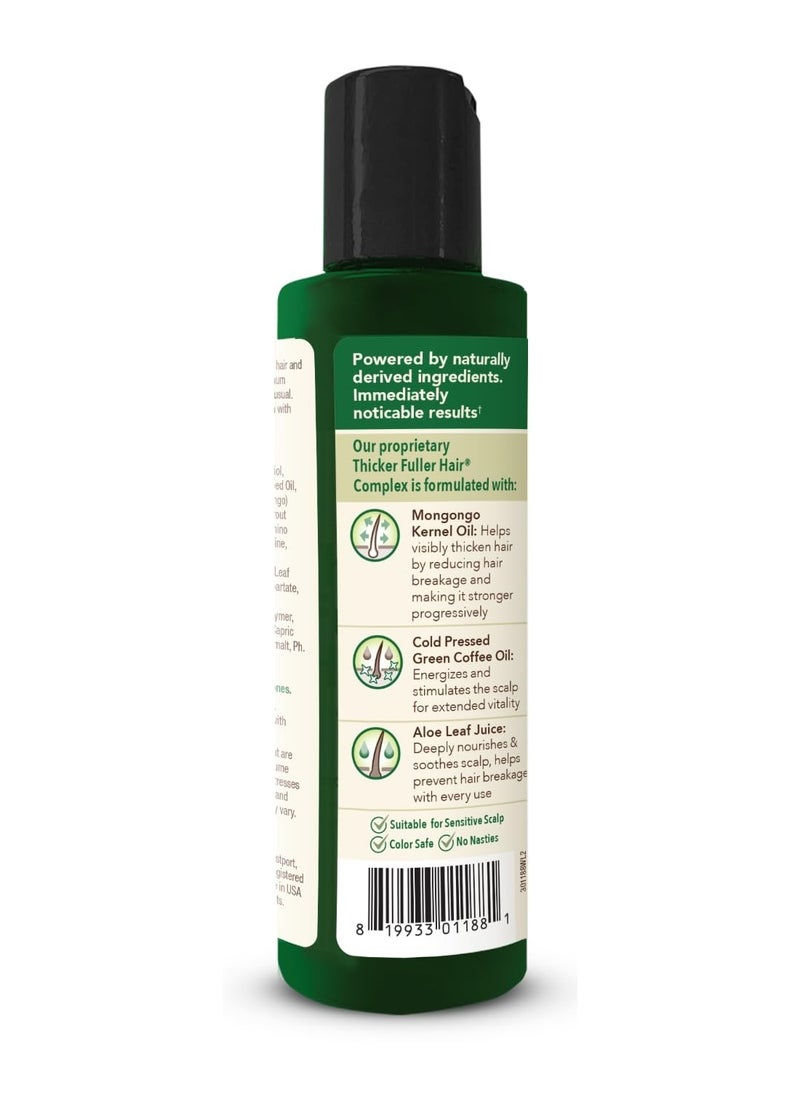 Thicker Fuller Hair Thickening Serum - Thinning Hair Treatment - Hair Volumizer Serum with Natural Ingredients - Fights Breakage - 5 oz
