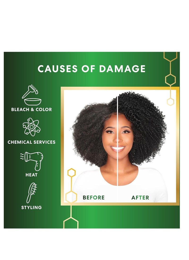 Palmer's Amino Bonding Complex Hair Gloss with Coconut Oil & Vitamin E - Hydrating, Heat Protectant, Anti-Frizz, Adds Shine for Healthy Hair Growth, All Hair Types, 4 fl. Ozc