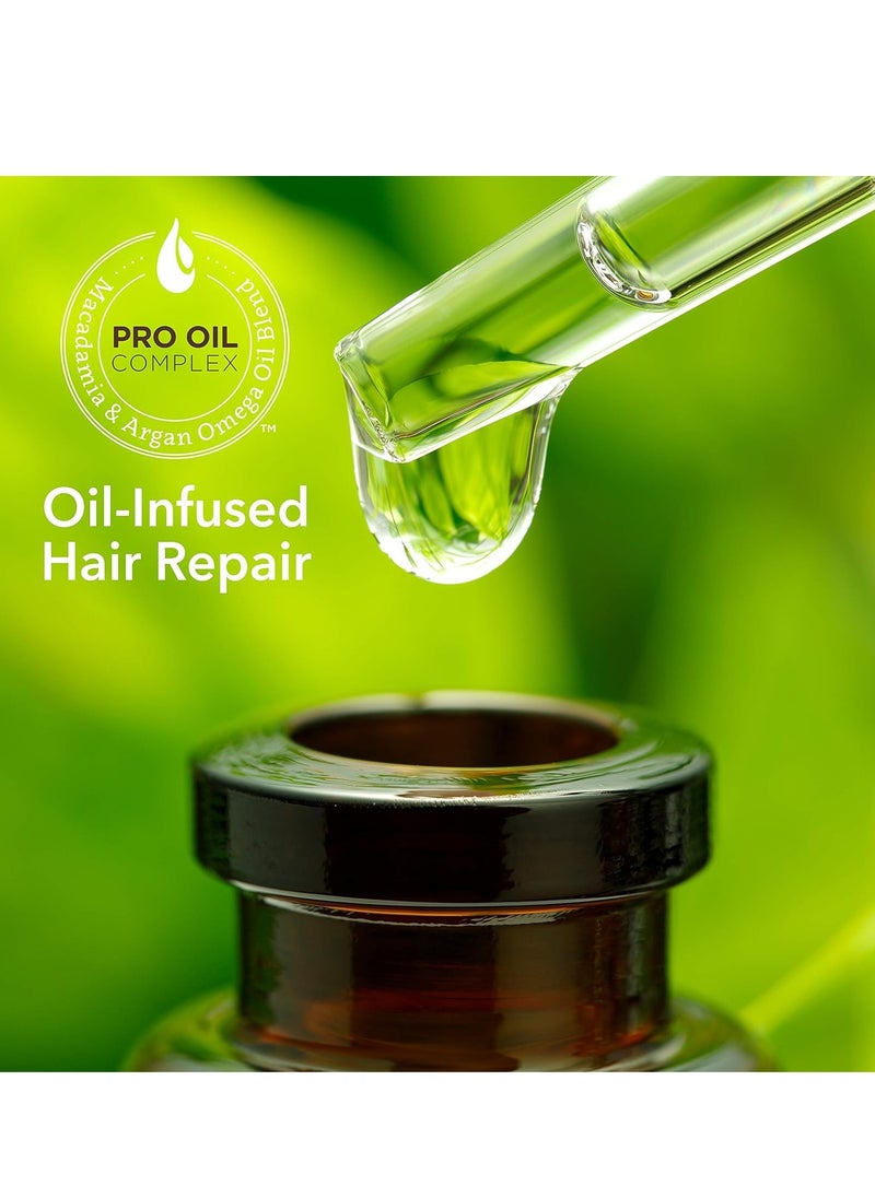 Macadamia Professional Hair Care Sulfate & Paraben Free Natural Organic Cruelty-Free Vegan Hair Products Nourishing Hair Repair Oil Treatment, 4.2oz, Clear