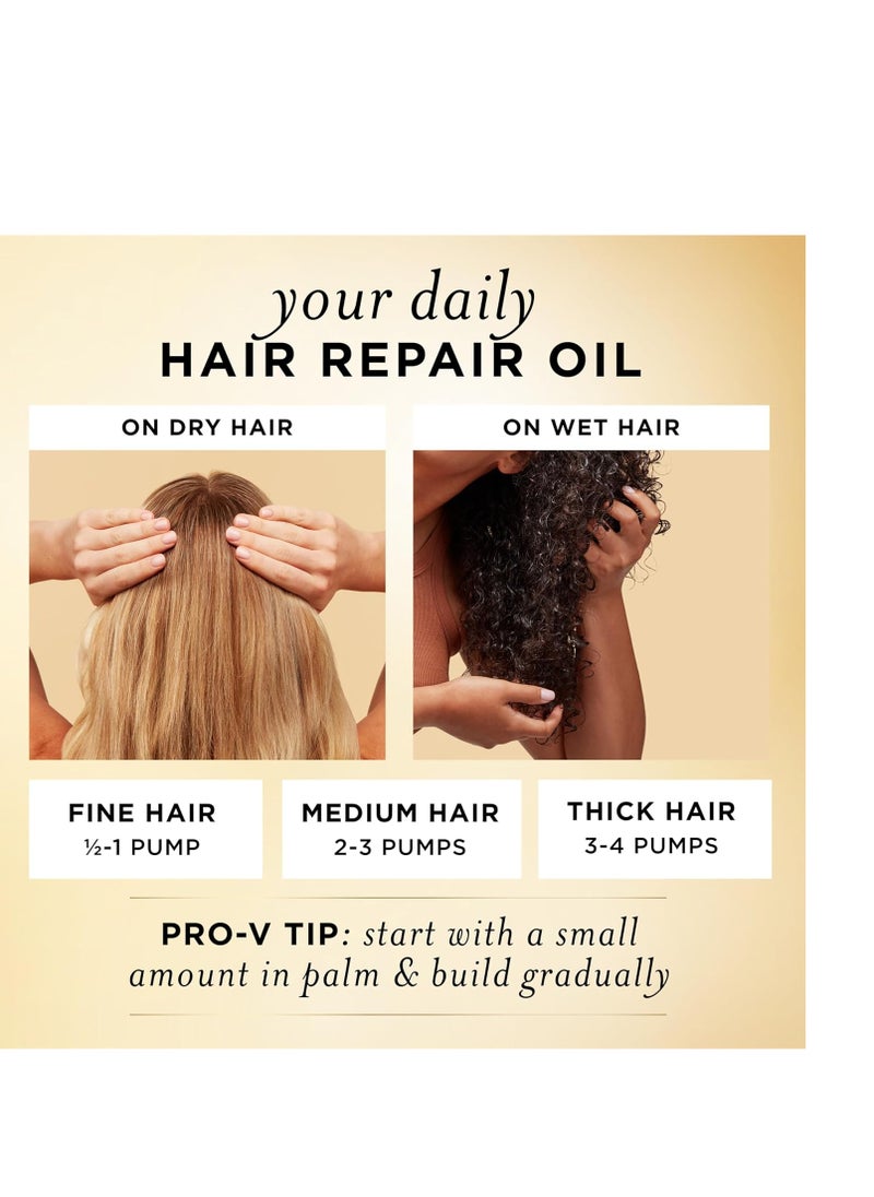 Pantene Miracle Rescue Regenerative Hair Oil, 2.0 FL OZ
