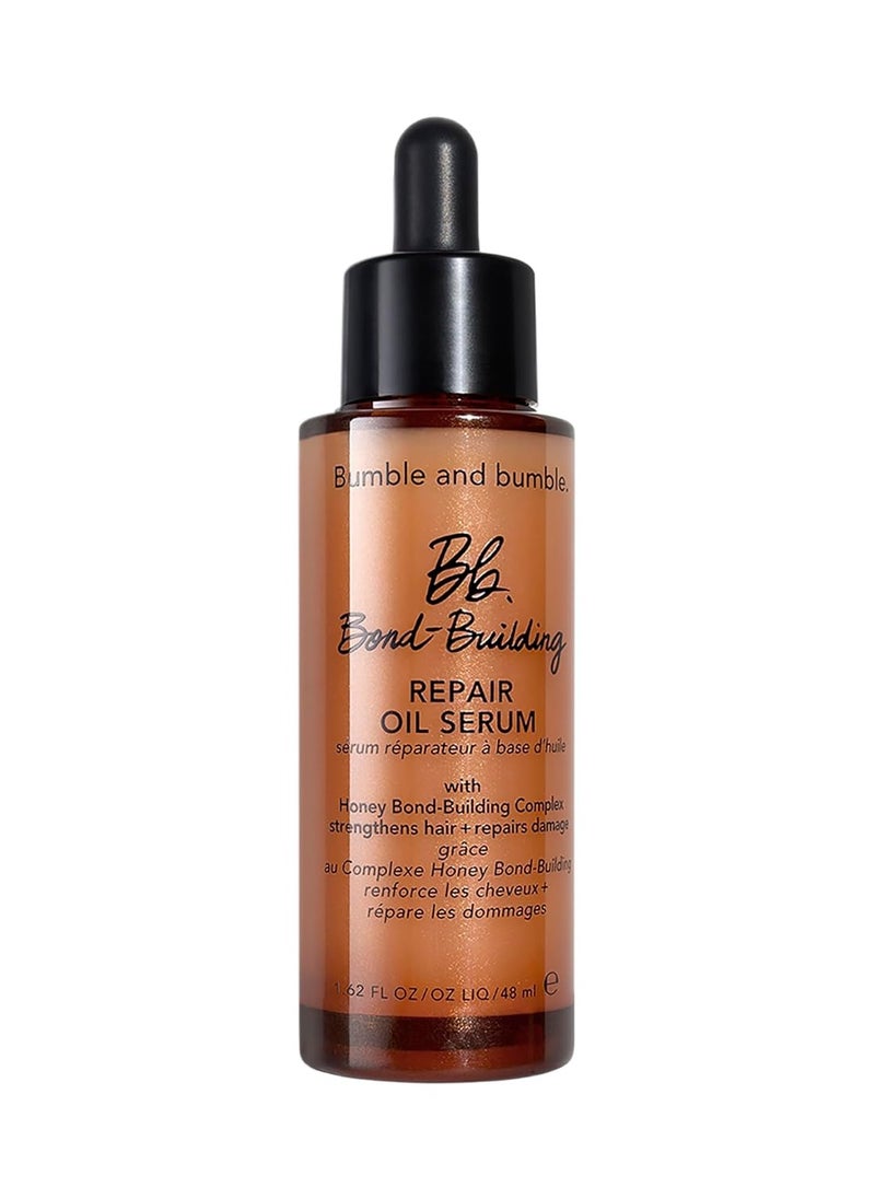 Bumble and bumble. Bond-Building Hair Repair Oil Serum Treatment | For Damaged Hair | Anti Frizz | Color Safe | Curly, Wavy, Straight, 1.62 Fl Oz
