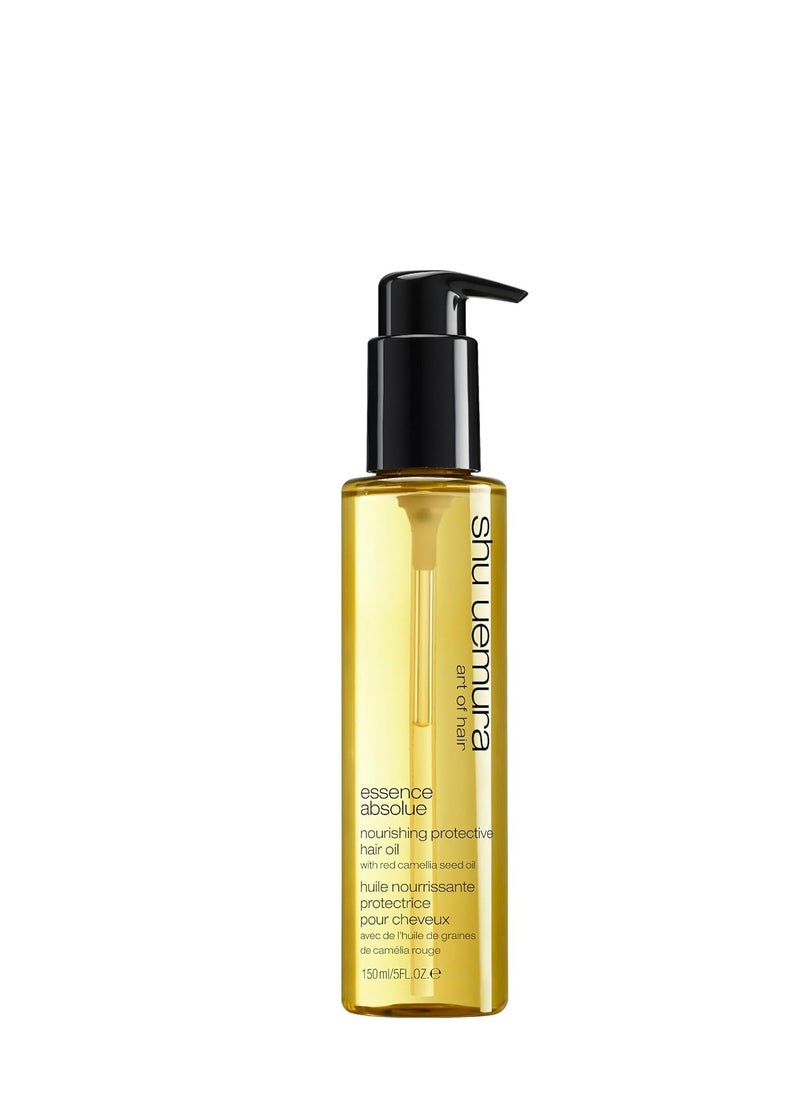Shu Uemura Essence Absolue Nourishing Hair Oil | Lightweight Multi-Benefit Hair Oil | Hydrates, Adds Shine, and Reduces Frizz | With Heat Protection | With Japanese Camellia Oil | For All Hair Types