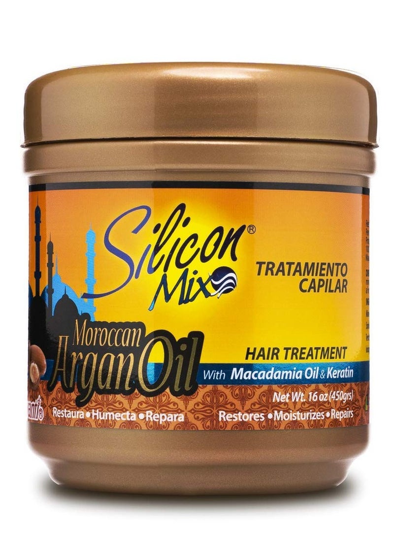 Silicon Mix Argan Oil Treatment, 16 Ounce