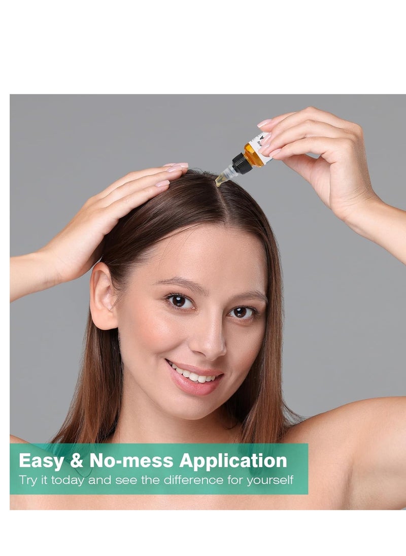 Raw Batana Oil for Hair Growth, 100% Natural Hair Growth Oil Kit Unrefined Batana Oil from Honduras, Hair Regrowth Hair Loss Treatment for Men Women