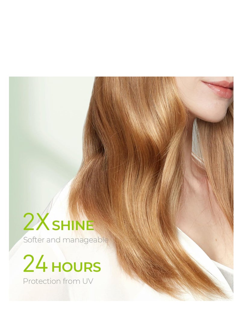 TYMO Argan Hair Oil Spray - Hydrating Veganic Natural 6 Blend Oil for Frizzy & Dry Hair, Organic Pure Formula, Daily Use Hair Treatment, Smooth Damaged Ends, Olive Oil & Vitamin E Infused, Pack of 3