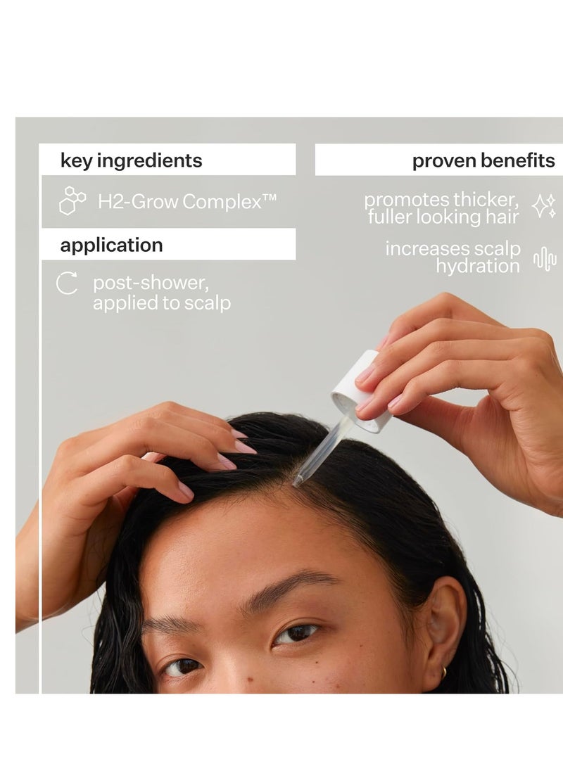 ACT+ ACRE Cold Processed Stem Cell Scalp Serum - Promotes Thicker and Fuller-Looking Hair - Soothes and Hydrates the Scalp - Sulphate and Paraben Free - Aloe Vera for Improved Scalp Health - 1 fl oz.
