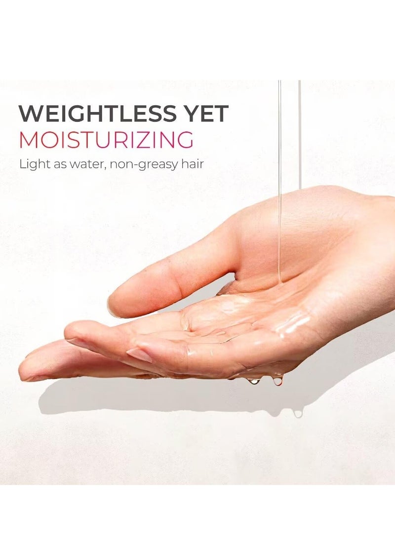 TYMO Weightless Hair Oil | Organic Nourishing Hair Treatment for Shine, Smoothness and Protection | Vegan Hair Serum Perfect for Dry, Damaged, Frizzy and Curly Hair, 2.7 Fl Oz