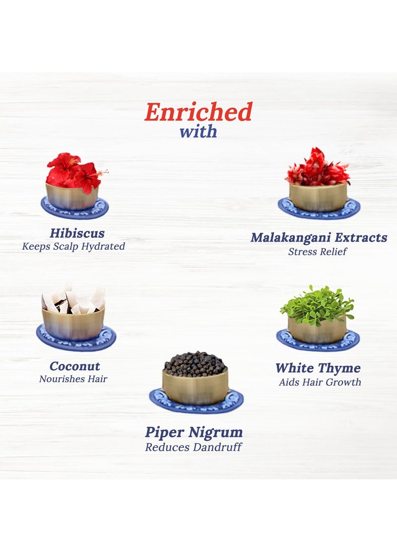 Parachute Advansed Ayurvedic Hot Oil,Warming Coconut Hair Oil,Frizz Free Hair, 300 ml