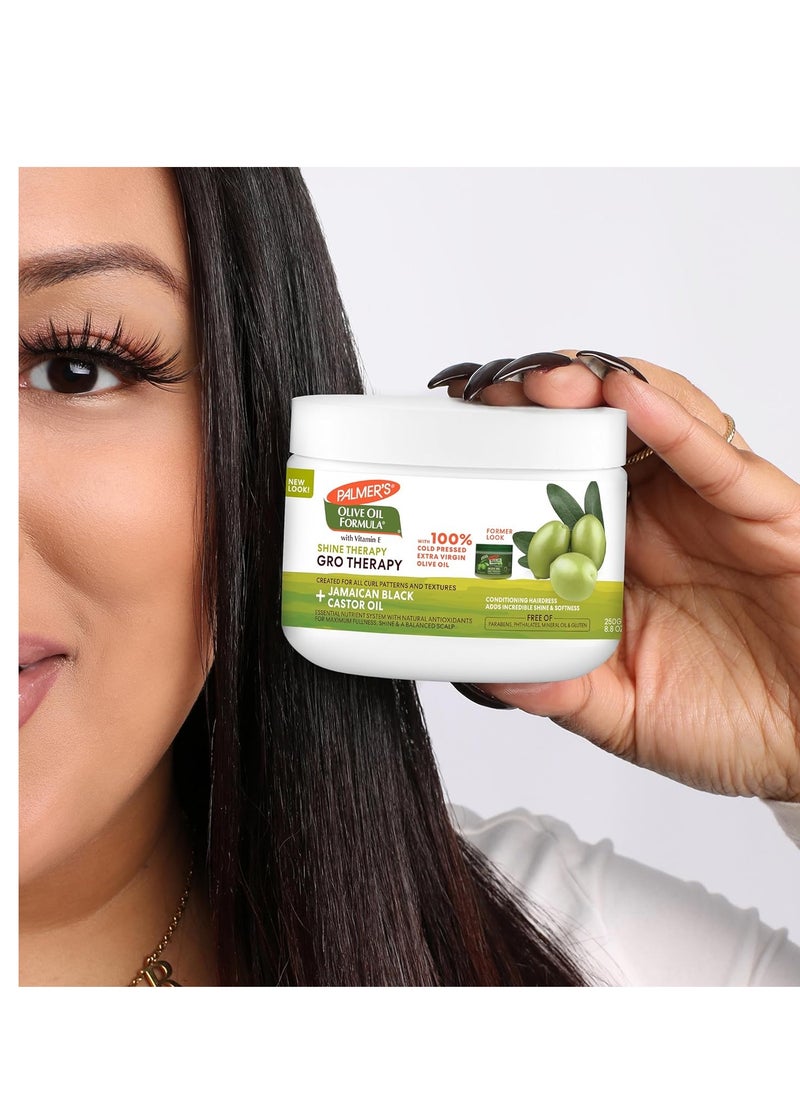 Palmer's Olive Oil Formula Gro Therapy for Healthy Hair and Scalp, 8.8 Ounces (Pack of 2)