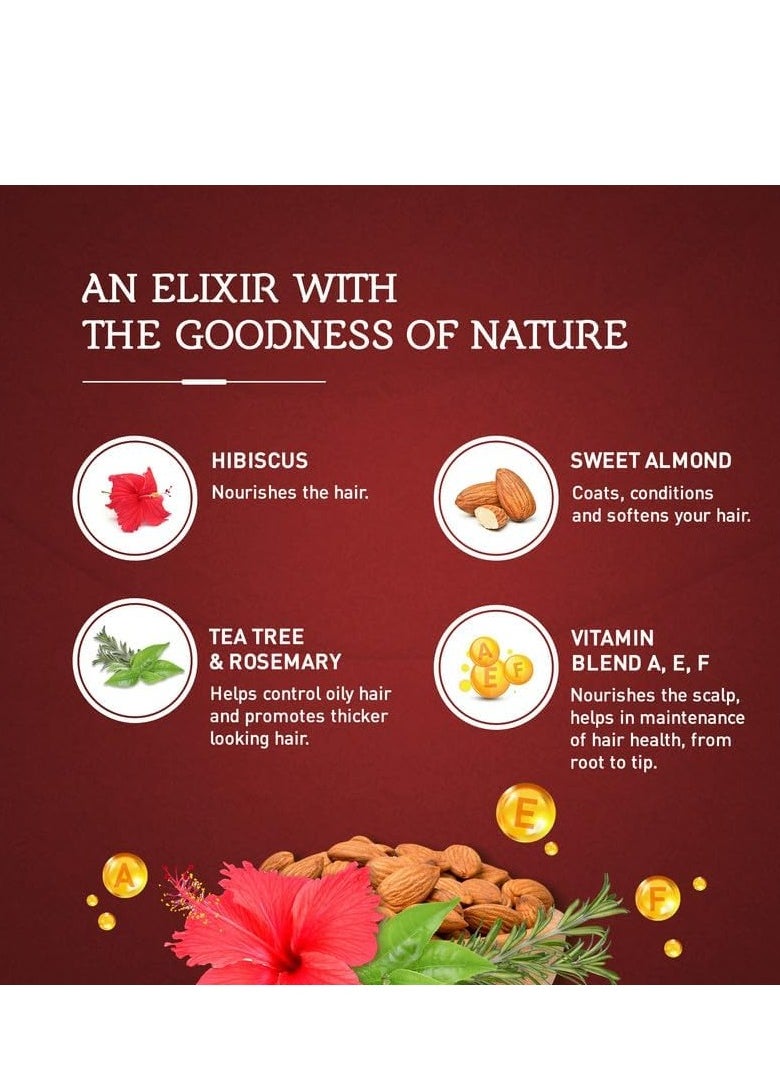 Vatika Naturals Multivitamin Hair Oil - Transform Your Tresses with Strength, Cleansing Power, & Revitalizing Elixir - Expertly Enriched with Multivitamins, Hibiscus Extract, & Natural Oils - (300 ML)