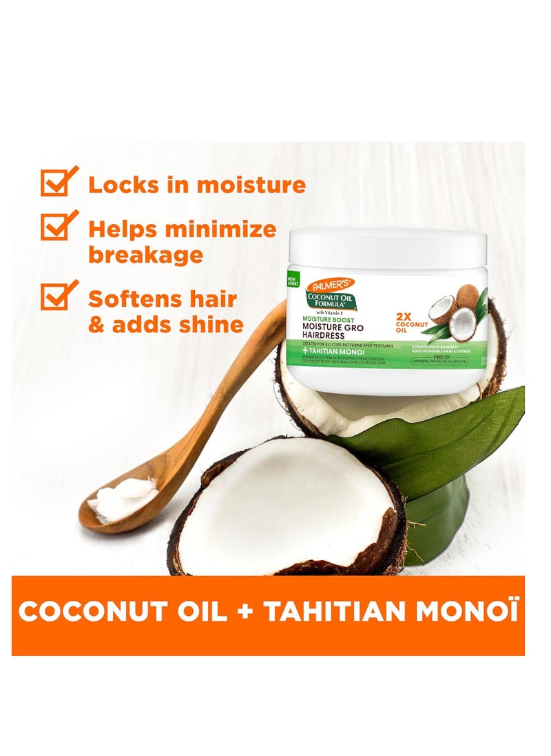 Palmer's Coconut Oil Formula Moisture Gro Hairdress, 8.8 Ounce