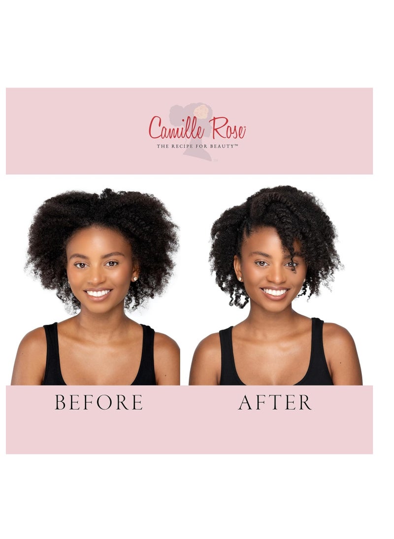 Camille Rose Black Castor Oil & Chebe Repair, Pure Hair Strengthening Oil for Shine, Growth & Strength, for all Hair Types, 2 fl oz