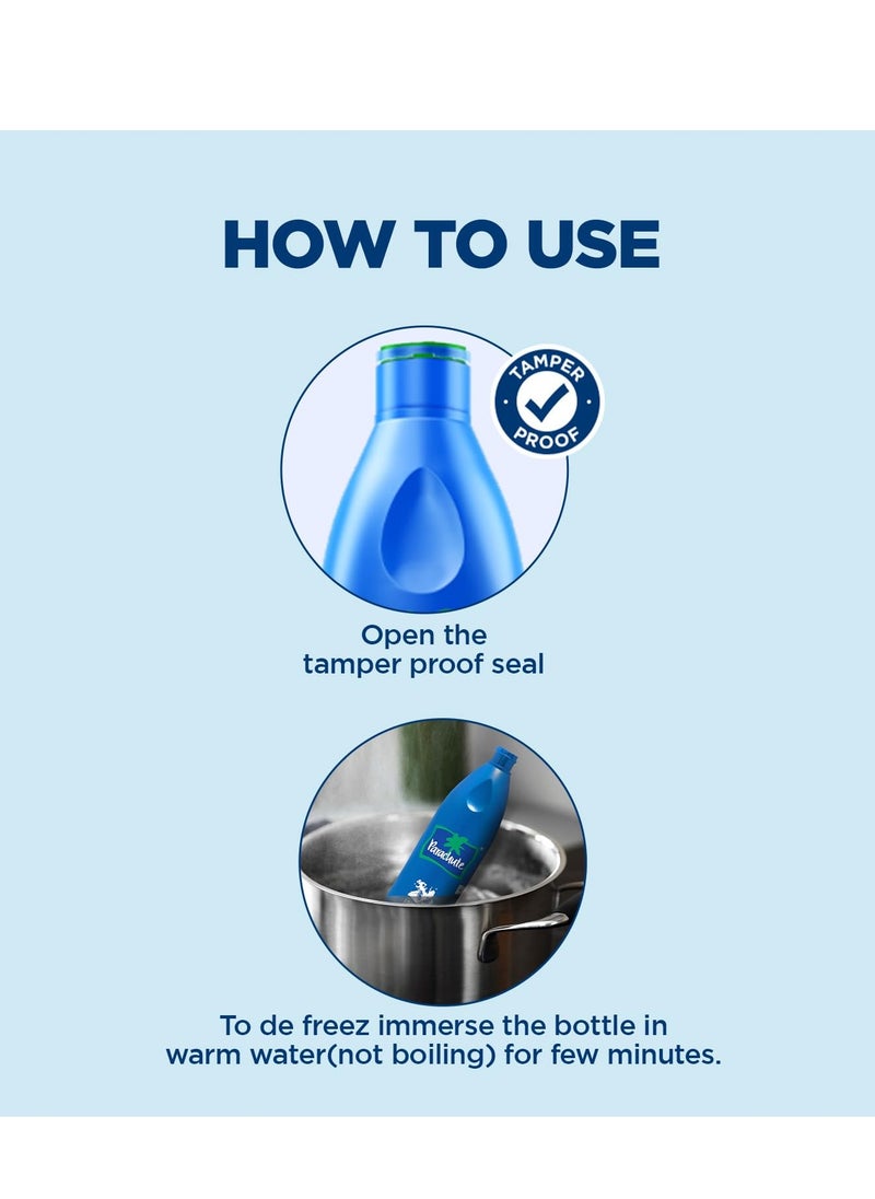 Parachute Coconut Oil| 100% Pure & Natural| Unrefined Coconut Oil| No Chemicals & Preservatives| Fresh Long Lasting Aroma| Untouched By Hands| 15 Fl Oz Jar