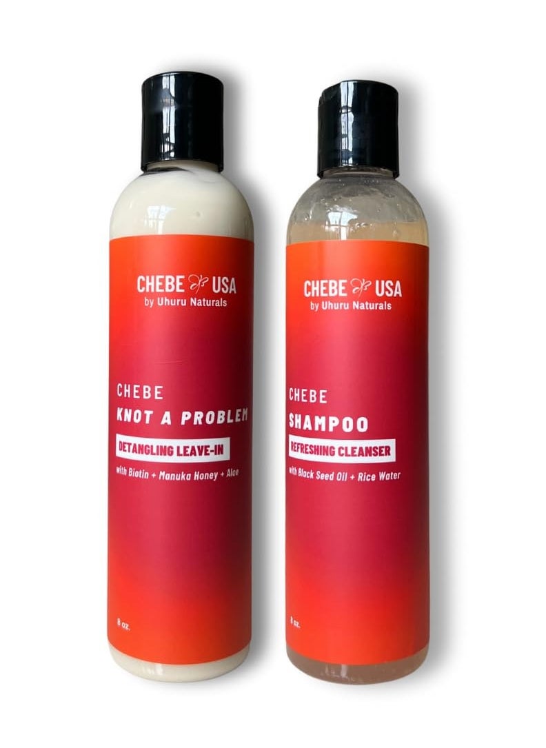 Uhuru Naturals Chebe Shampoo & Conditioner Set