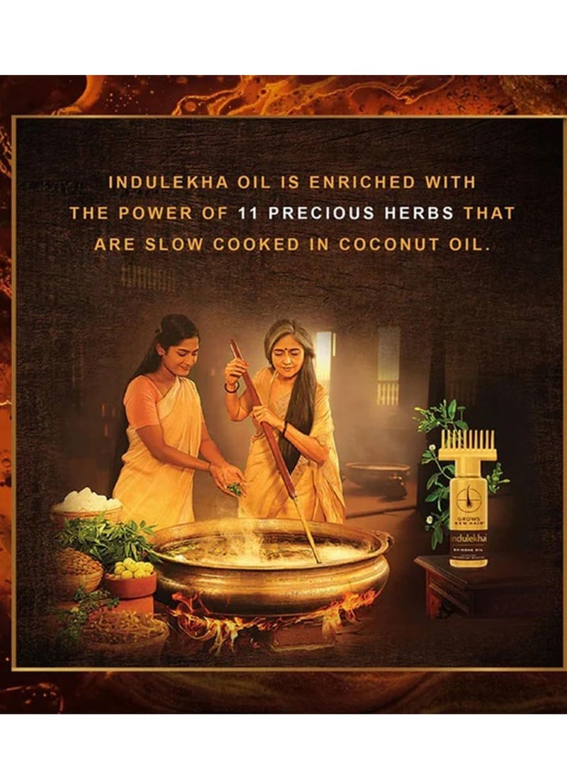 Indulekha Bringha Complete Hair Care Oil 100ml (Pack of 3)