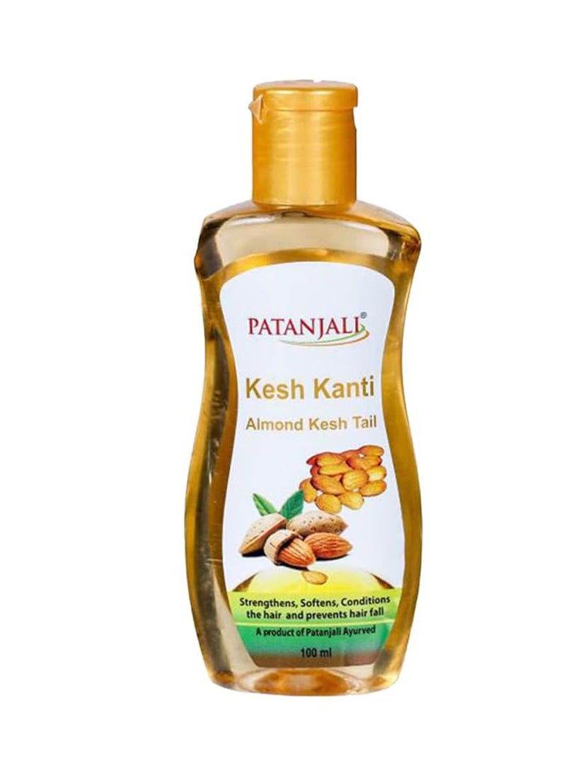 patanjali Kesh Kanti Almond Hair Oil - 100ml / 3.38 fl oz