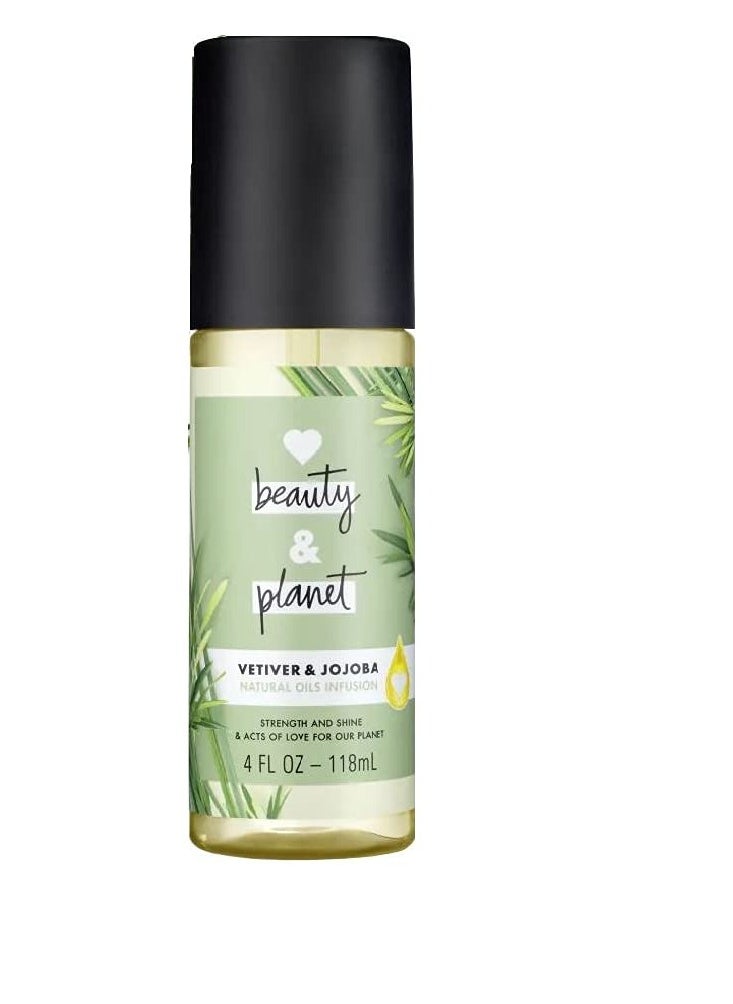 Love Beauty and Planet Vetiver & Jojoba Natural Oils Infusion 4oz