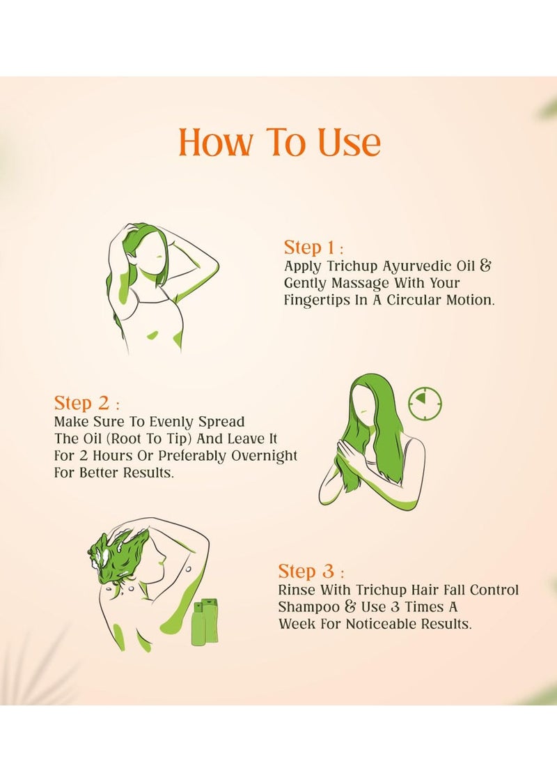 Hair Fall Control Herbal Hair Oil (100 ml) (Pack of 3)