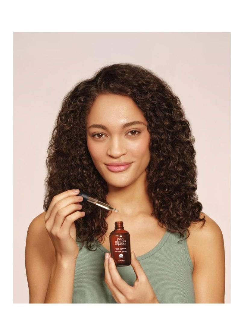 100% Argan Oil USDA-Certified Organic 2 Fl oz