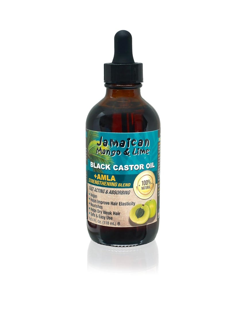 Jam. Mango & Lime Black Castor Oil Amla 4oz