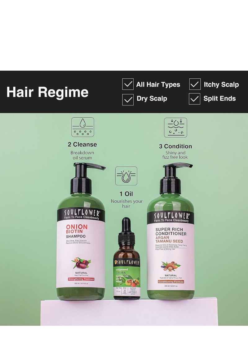 Soulflower Olive Hair Oil, Hair Growth, Skin, Face Massage, Nourishment & Moisturization, Fine Lines & Wrinkles, Strengthen Hair Roots, 100% Pure, Natural & Cold-Pressed, Olive Fruit, Vitamin E, 225ml