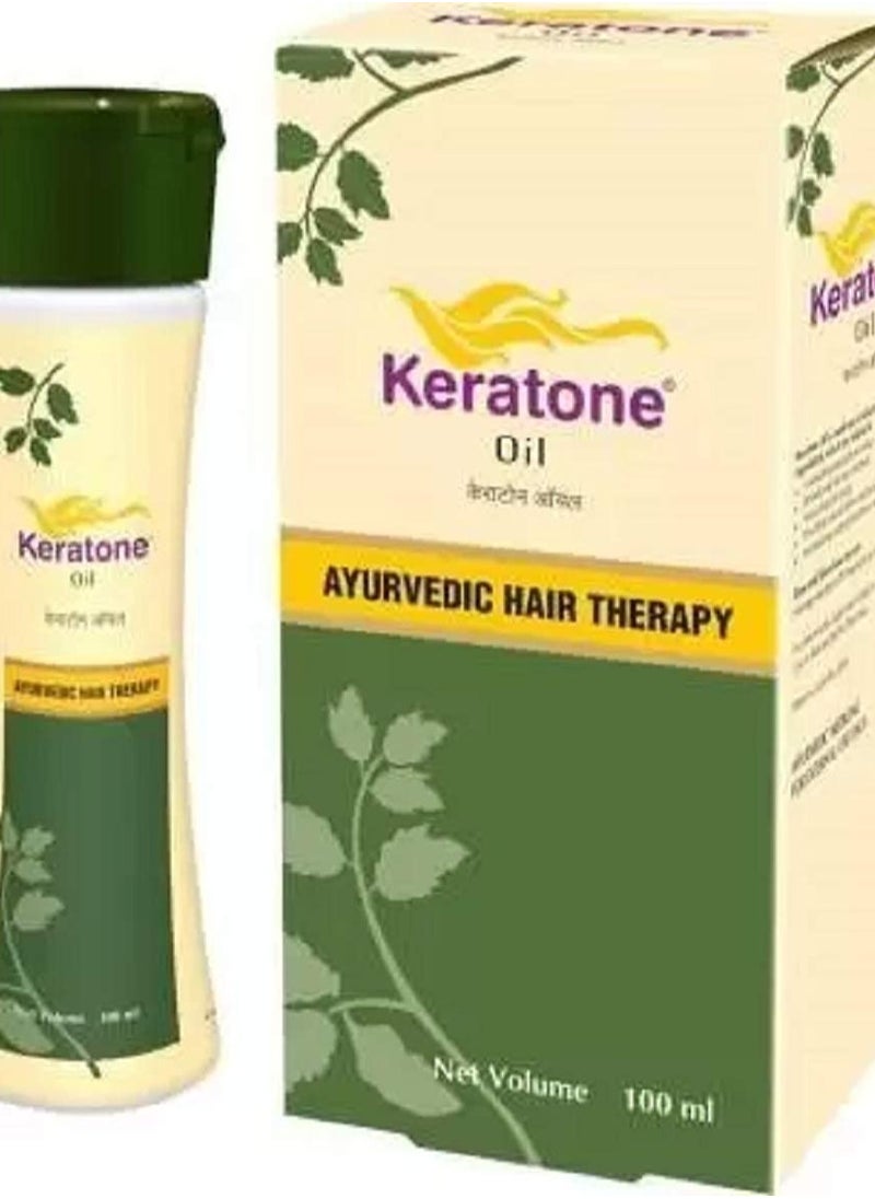 Dabur KERATONE OIL 100 ML -2 PCS Hair Oil (200 ml)