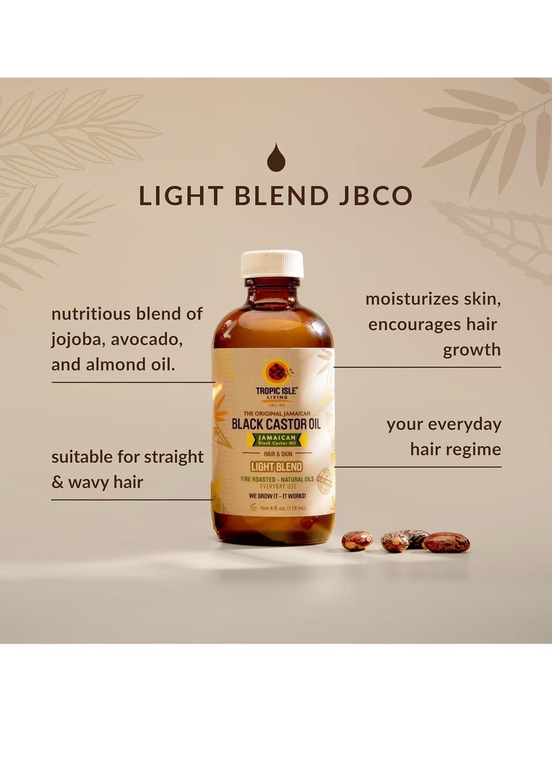 Tropic Isle Living Jamaican Black Castor Oil Collection 2 fl oz - 3 pack