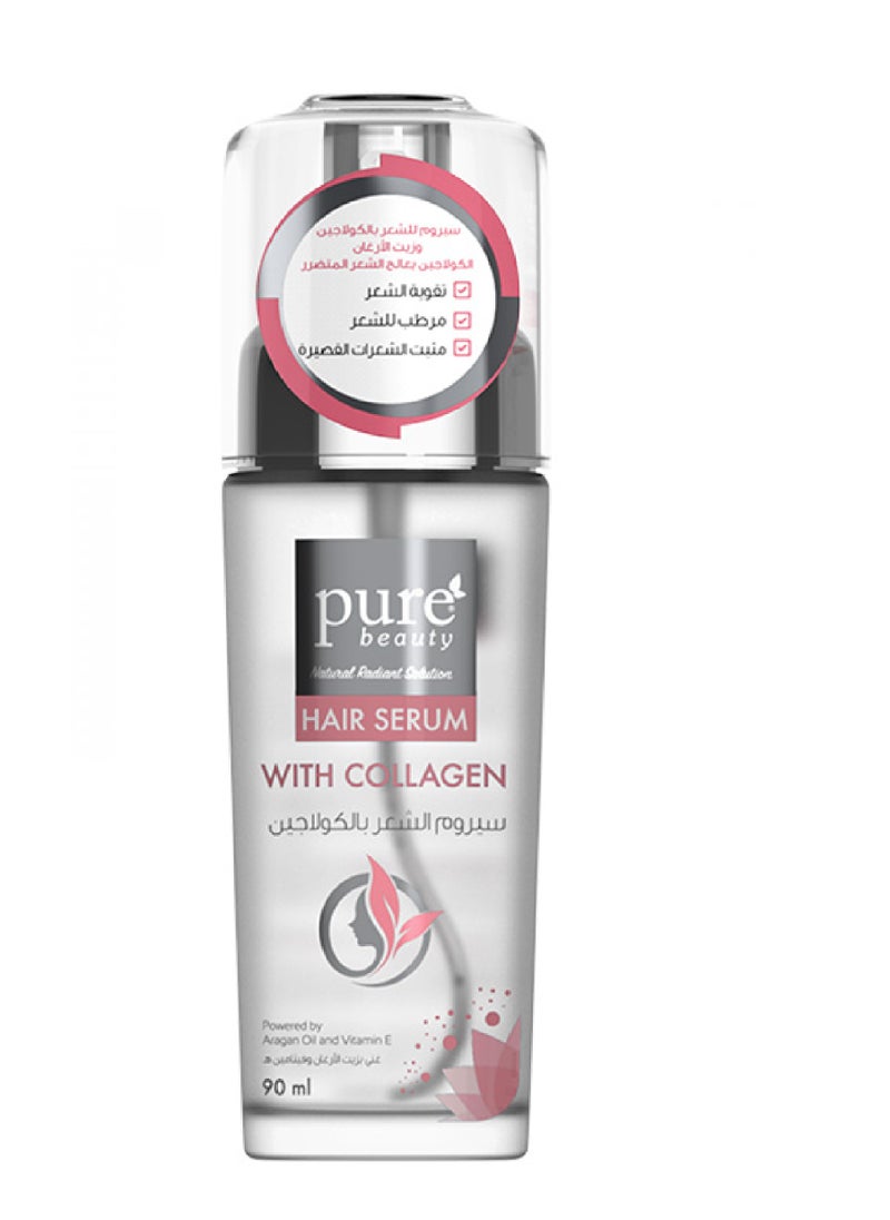 PURE BEAUTY HAIR SERUM WITH COLLAGEN 90ML