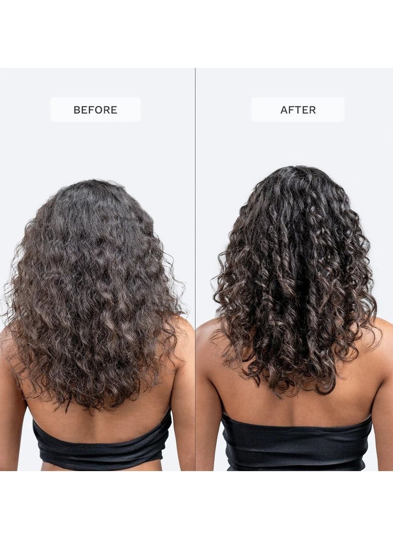Wavy & Curly Hair Shampoo — Sulfate, SLS, Paraben Free, CGM Approved - Nourishing Amino Acids, Almond Extract & Cherry Oil - Curl Enhancing, Frizz Control & Moisturising