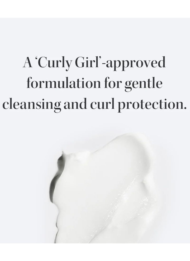 Wavy & Curly Hair Shampoo — Sulfate, SLS, Paraben Free, CGM Approved - Nourishing Amino Acids, Almond Extract & Cherry Oil - Curl Enhancing, Frizz Control & Moisturising