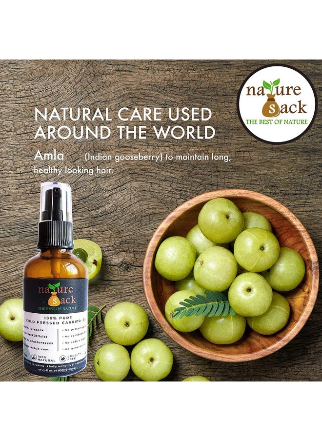 Amla Seed Oil (Indian Gooseberry) 100Ml 100% Pure Natural Cold Pressed Carrier Oil For Skin Care, Hair Care.