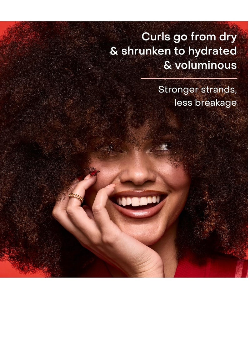 SheaMoisture Curl Stretch Conditioner Kalahari Melon Oil Infused with Hyaluronic Serum, Hydration Hero Deeply Moisturizes and Repairs Damage, for Easy Detangling and Styling 13 Fl Oz