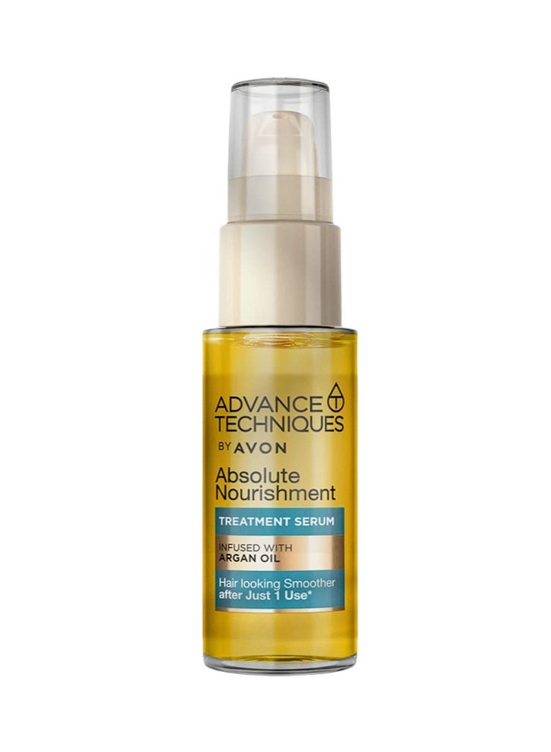 Avon Advance Techniques Moroccan Argan Oil Leave-in Treatment Bottle All Hair Types