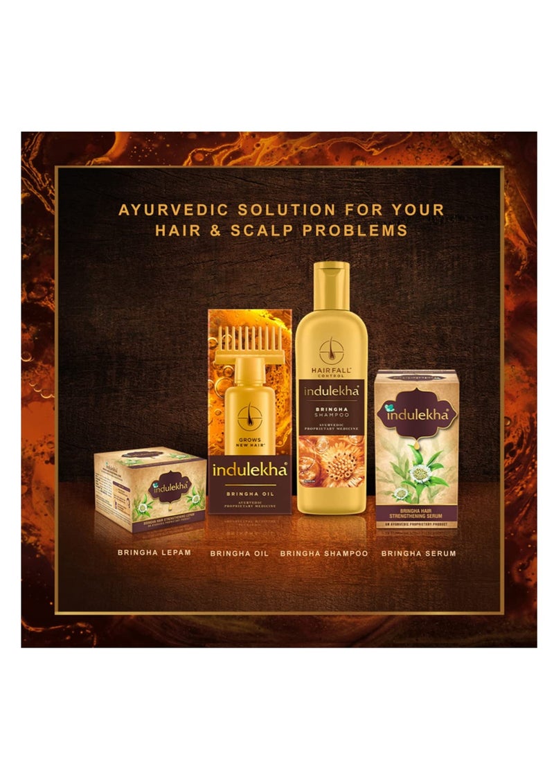 Indulekha Bringha Oil|| Reduces Hair Fall and Grows New Hair|| 100% Ayurvedic Oil|| 250ml