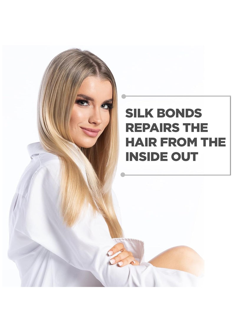 BioSilk Silk Therapy Original, Reconstructing Treatment For Adding Shine & Helping Prevent Split Ends, Sulfate, Paraben, & Cruelty-Free, 5.64 Oz