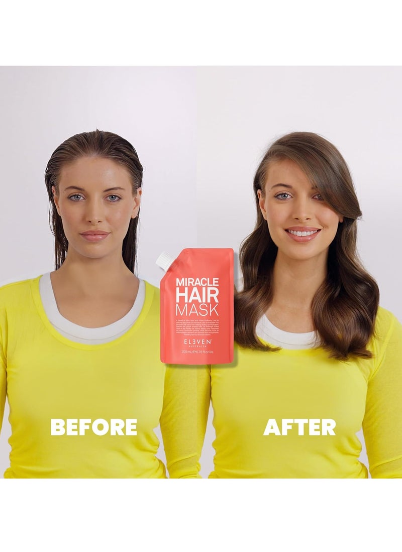 ELEVEN AUSTRALIA Miracle Hair Mask Restore & Treat Lost Moisture - 6.76 Fl Oz