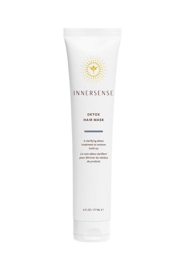 INNERSENSE Organic Beauty - Natural Detox Hair Mask | Cruelty-Free, Clean Haircare (6 fl oz |177 ml)