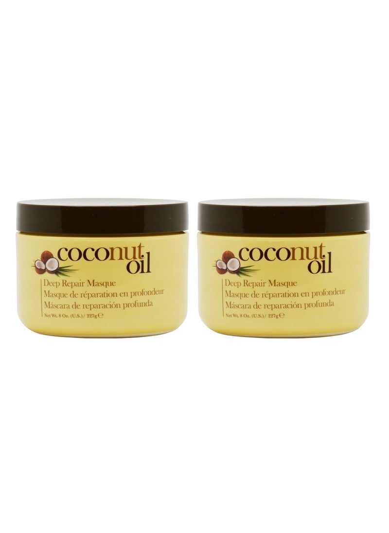 Hair Chemist Coconut Oil Masque 8 ounce (Pack of 2)