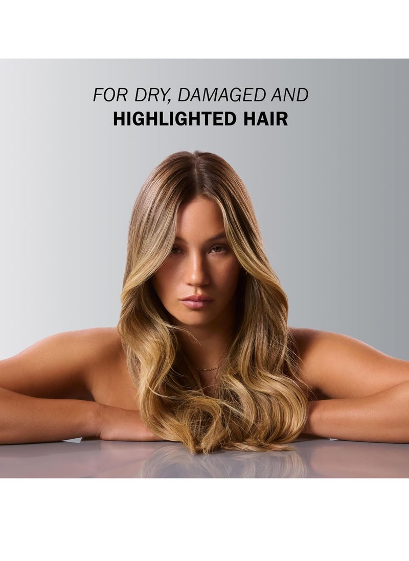 TRUSS Blond Mask - Hydrating Blonde Hair Mask + Purple Toner for Brassy Hair - Neutralizes Orange + Yellow Tones on Blonde, Bleached + Gray Hair - (6.35 oz)