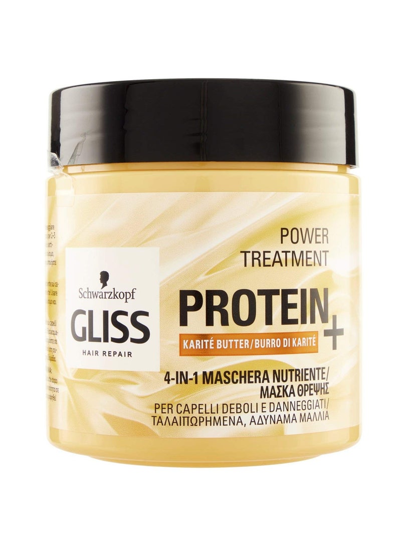 Schwarzkopf Gliss 4-in-1 Mask mask with protein and shea butter 400ml